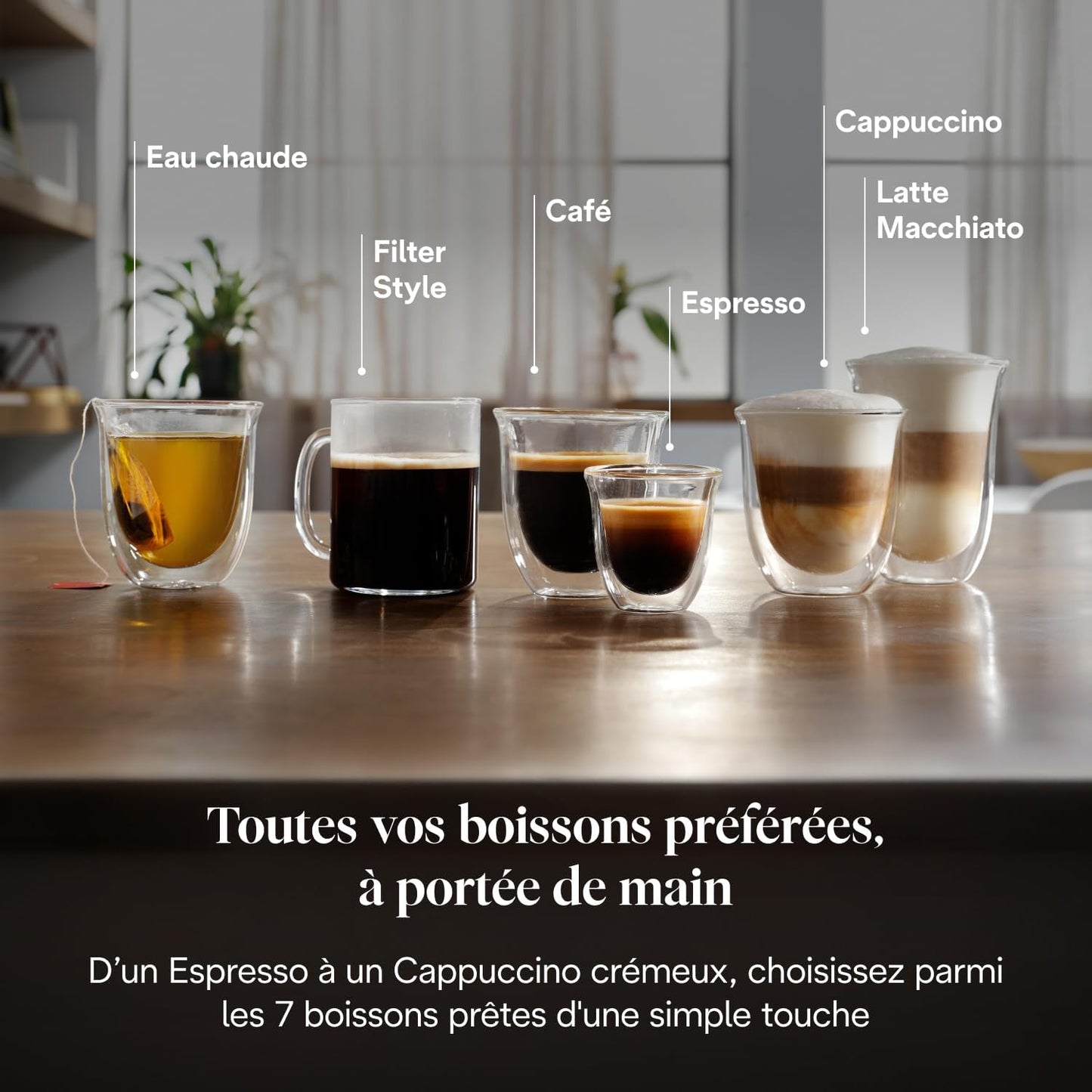 De’Longhi Magnifica Evo - Perfetto Machine à Café Automatique avec LatteCrema Mousseur à Lait Automatique, 7 Boissons en une Seule Touche, Commandes Soft Touch, Argent et Noir (ECAM292.81.SB)